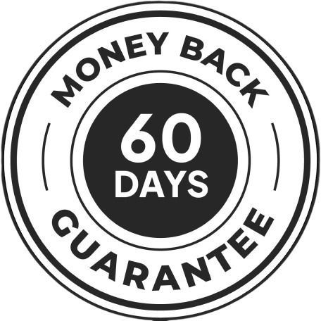 60 day money back guarantee